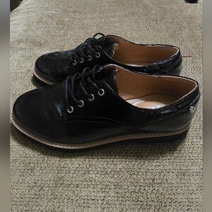Kelly & Katie Black Patent Leather Shoes